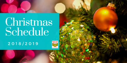 Christmas Schedule 2018 & Free Classes